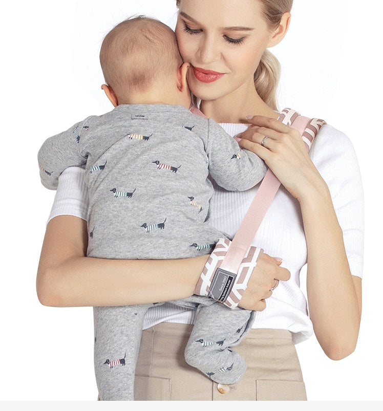 Multifunctional Baby Carrier Wrap – Comfortable Front & Back Sling for Newborns - vibelya