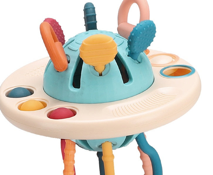 Silicone Montessori Sensory Toy Baby Teething & Play - vibelya