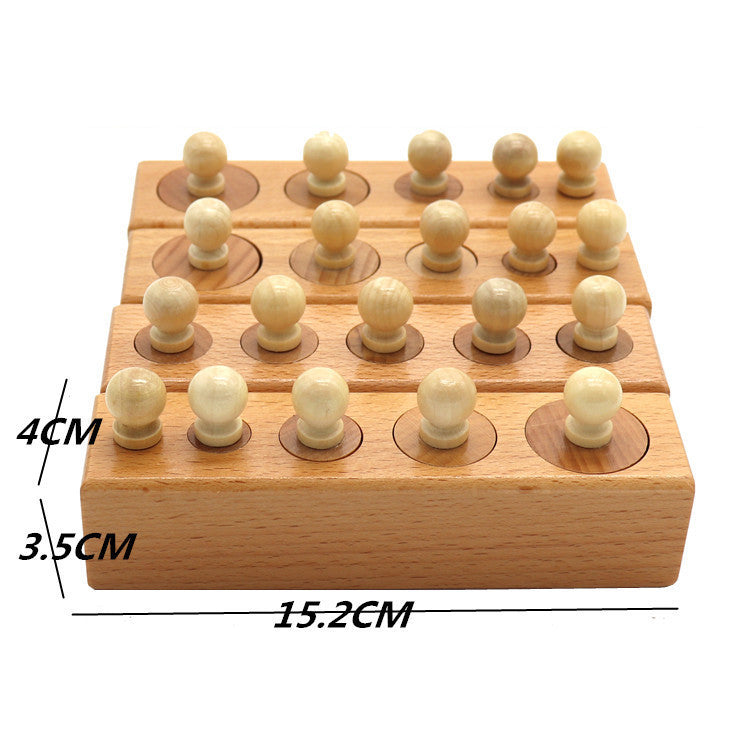 Montessori Wooden Toy Educational Shape Sorting Blocks - vibelya