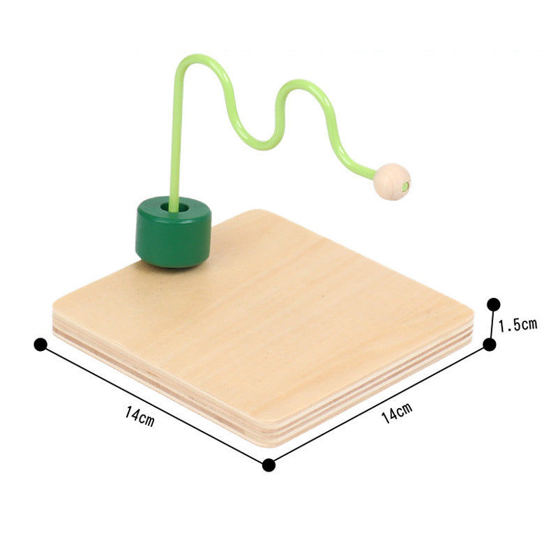 Montessori Wooden Educational Toy  Shape & Color Sorting Puzzle for Toddlers - vibelya