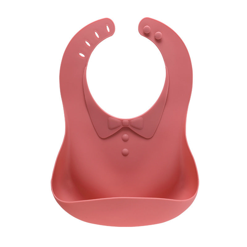 Waterproof Silicone Baby Bib – Soft, Adjustable & Easy-to-Clean Feeding Bib - vibelya
