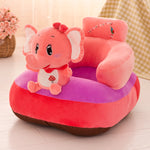 Plush Animal Baby Sofa – Safe & Adorable Seat for Learning to Sit - vibelya