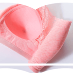 Maternity Cotton Nursing Bra Wire Free, Ultra Soft & Supportive for Pregnancy & Breastfeeding - vibelya