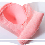 Maternity Cotton Nursing Bra Wire Free, Ultra Soft & Supportive for Pregnancy & Breastfeeding - vibelya