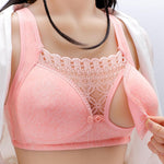 Maternity Cotton Nursing Bra Wire Free, Ultra Soft & Supportive for Pregnancy & Breastfeeding - vibelya