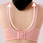 Maternity Cotton Nursing Bra Wire Free, Ultra Soft & Supportive for Pregnancy & Breastfeeding - vibelya