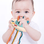 Silicone Montessori Sensory Toy Baby Teething & Play - vibelya