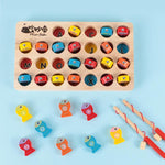 Magnetic Wooden Fishing Game Educational Toy for Kids - vibelya