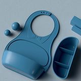 Waterproof Silicone Baby Bib – Soft, Adjustable & Easy-to-Clean Feeding Bib - vibelya