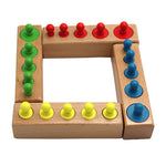 Montessori Wooden Toy Educational Shape Sorting Blocks - vibelya