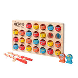 Magnetic Wooden Fishing Game Educational Toy for Kids - vibelya