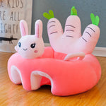 Plush Animal Baby Sofa – Safe & Adorable Seat for Learning to Sit - vibelya