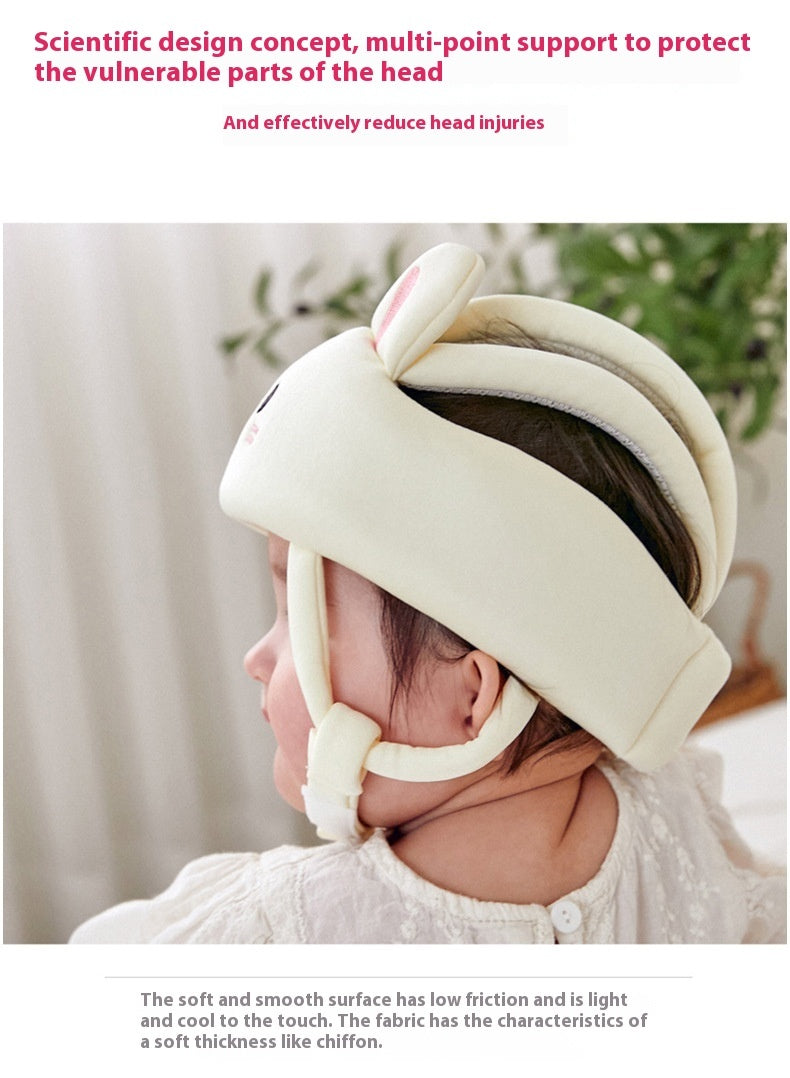 Cute Baby Head Protector Hat – Anti-Fall Safety Cushion for Toddlers. - vibelya