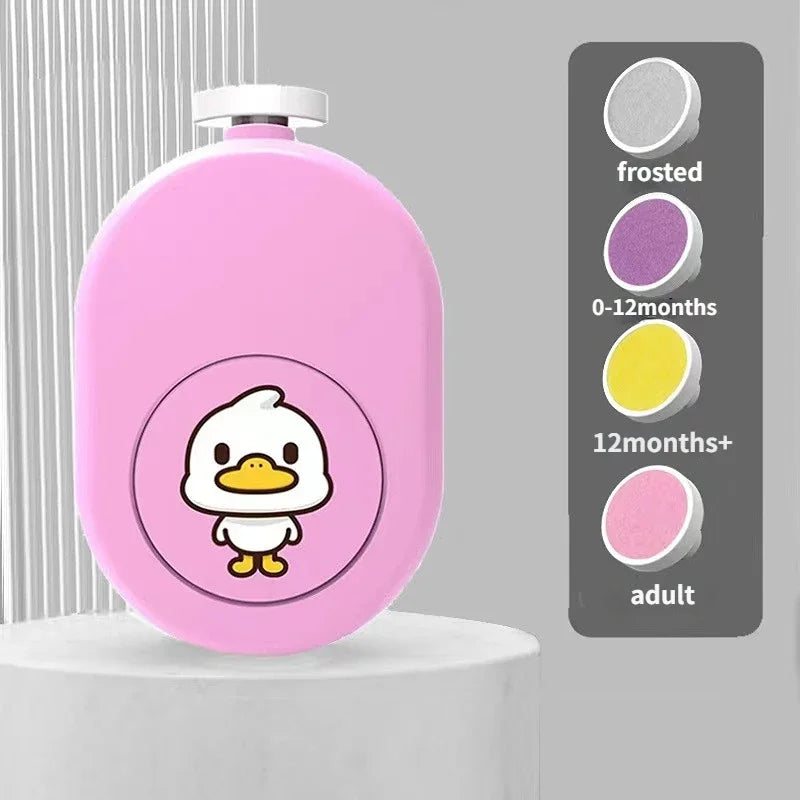 Gentle & Safe Baby Nail Trimmer 6nin 1 Electric Manicure Kit for Newborns & Kids - vibelya