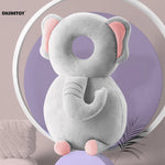 Plush Baby Head Protector Anti-Fall Cushion (0–1Y) - vibelya