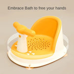 Anti-Slip Baby Bathtub Seat Safe & Comfortable Bath Chair for Babies (6–18 Months) - vibelya