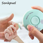 Gentle & Safe Baby Nail Trimmer 6nin 1 Electric Manicure Kit for Newborns & Kids - vibelya