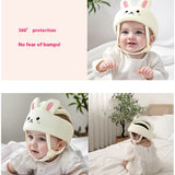 Cute Baby Head Protector Hat – Anti-Fall Safety Cushion for Toddlers. - vibelya