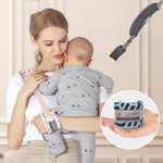 Multifunctional Baby Carrier Wrap – Comfortable Front & Back Sling for Newborns - vibelya