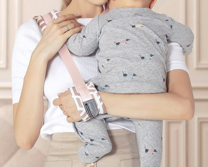Multifunctional Baby Carrier Wrap – Comfortable Front & Back Sling for Newborns - vibelya