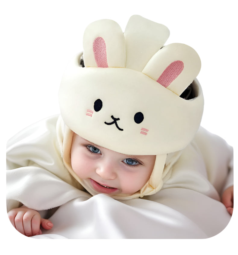 Cute Baby Head Protector Hat – Anti-Fall Safety Cushion for Toddlers. - vibelya